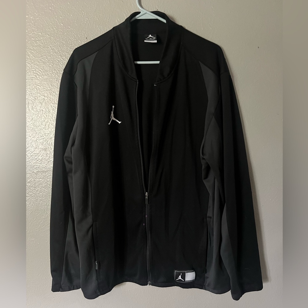 Jordan men’s zip up, black and grey, size XL